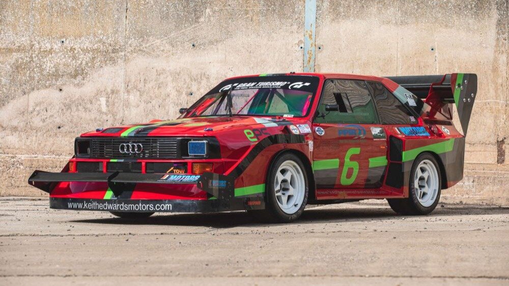 На аукцион выставили Audi Quattro, участвовавший в гонке на Пайкс-Пик