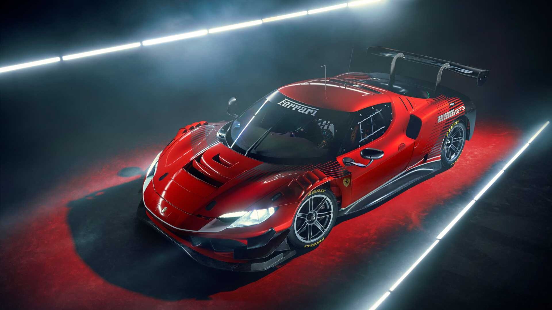 Представлен новый гоночный Ferrari 296 GT3 с увеличенной на 20% прижимной силой