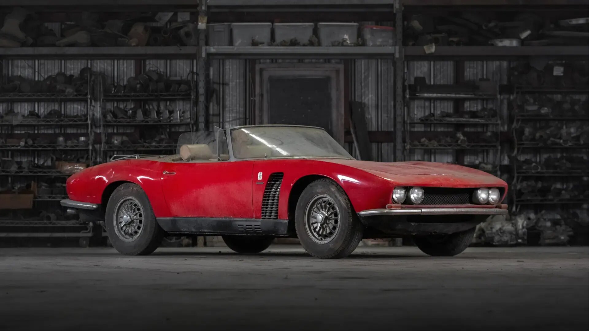Полуразрушенный Iso Grifo хотят продать за миллион долларов: он уникальный