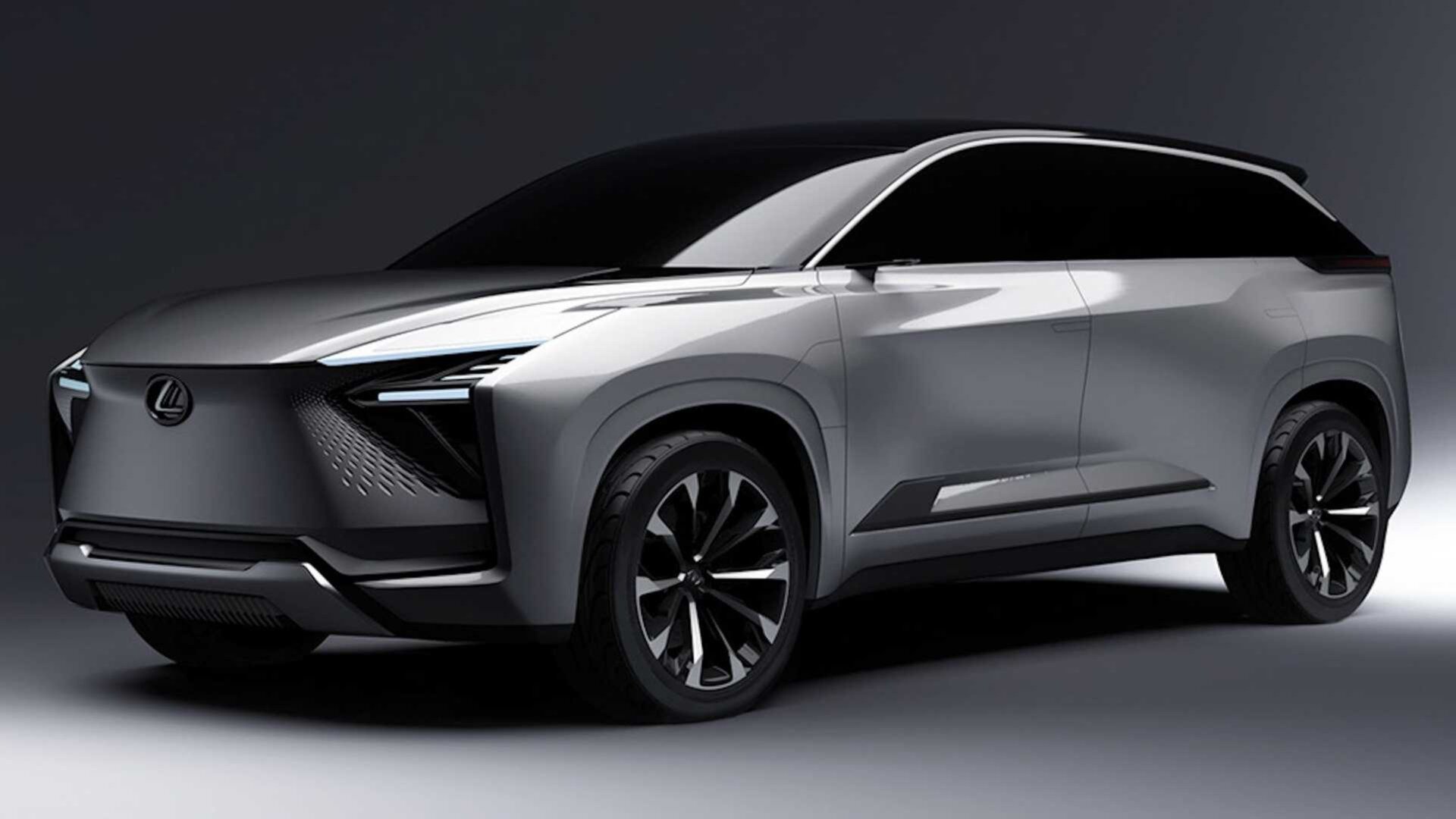 Компания Lexus показала изображения второго электрокроссовера