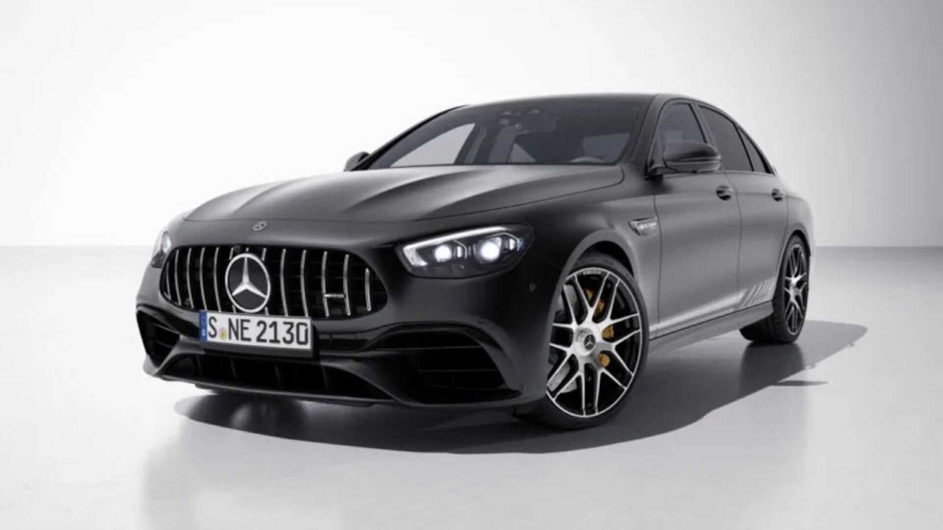 Mercedes-Benz прощается с заряженным Mercedes-AMG E 63 в кузове W213 и мотором V8
