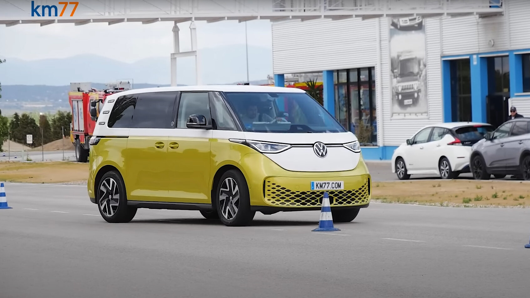 VW ID.Buzz обошёл на лосином тесте VW Multivan T7