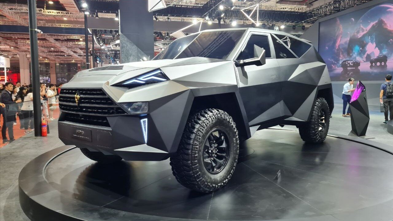 Фирма Karlmann из Китая представила сразу три внедорожника в стиле истребителя-невидимки