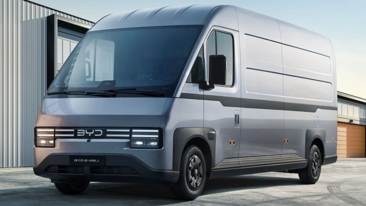 Китайский концерн BYD представил электрофургон для Европы