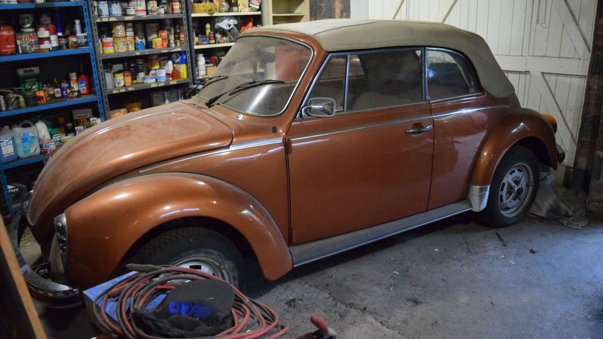 В Великобритании нашли VW Beetle 1979 года с пробегом 3 километра