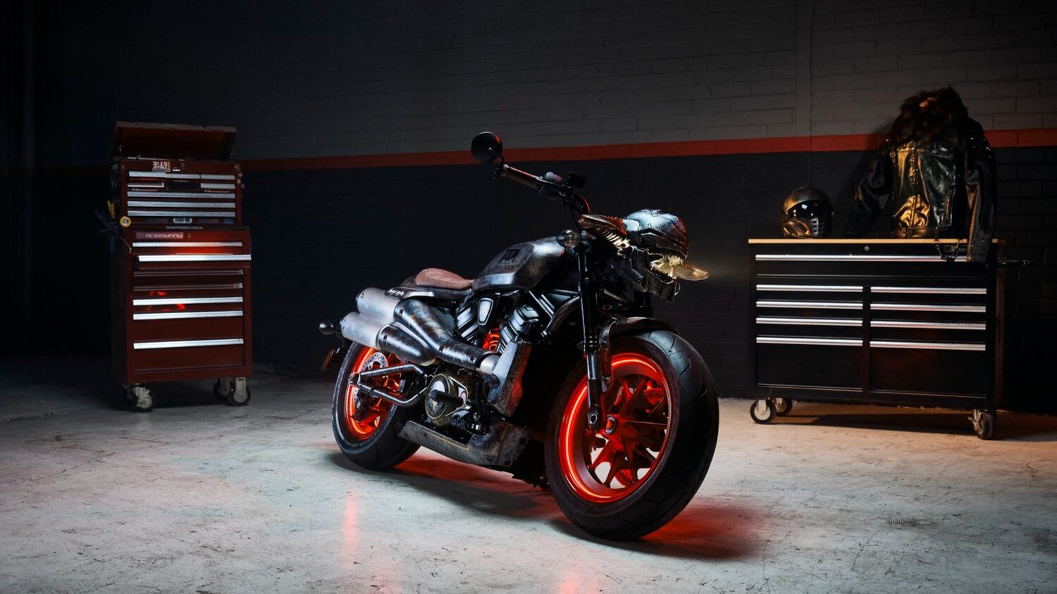 Harley-Davidson превратили в мотоцикл в стиле игры Doom